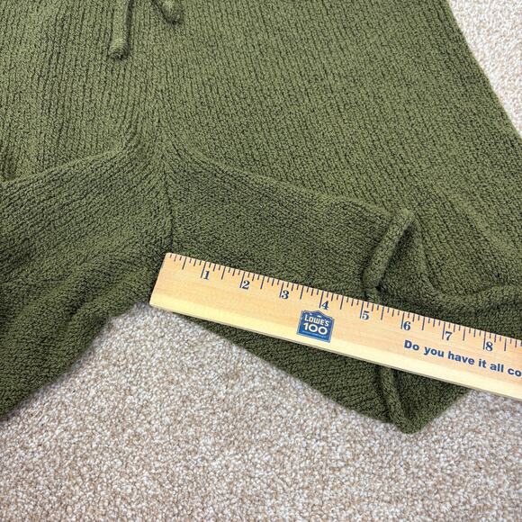 ASOS Design Textured Knit Shorts Olive Green Mens Size S Streetwear Urban Casual - Picture 9 of 9